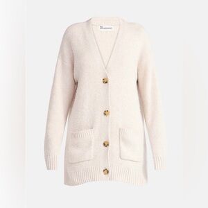 No Boundaries Button-Front Grandpa Cardigan, Women's size XS